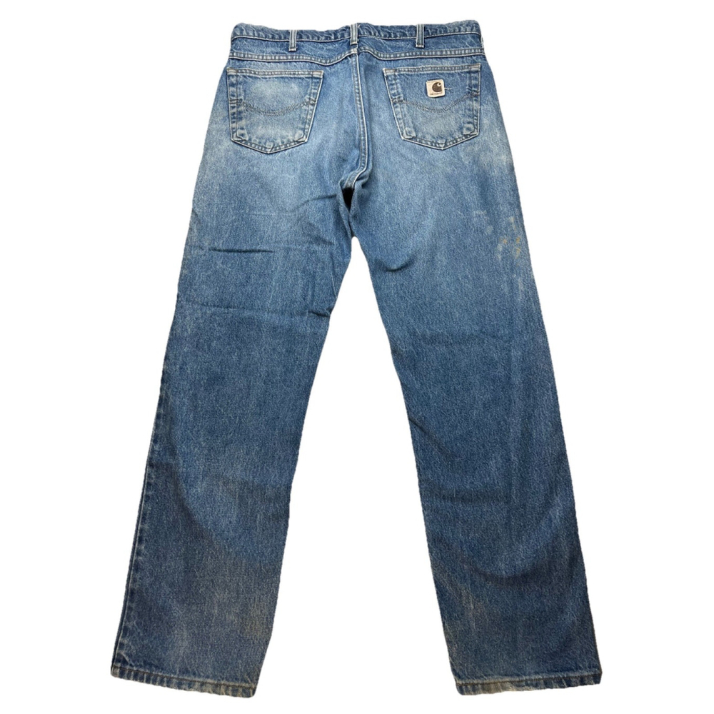 Carhartt Relaxed Fit Blue Jeans Men’s Size 36 X 32 Workwear